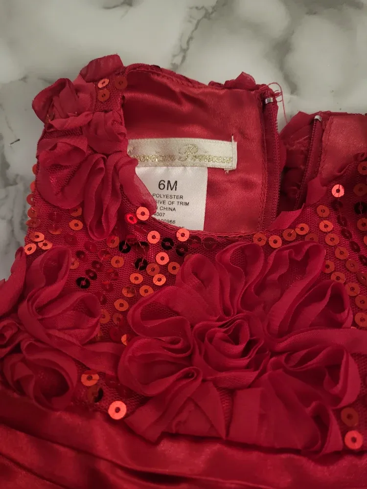 Rare Editions Baby Girl Dress - Size 6M image indicator(4)