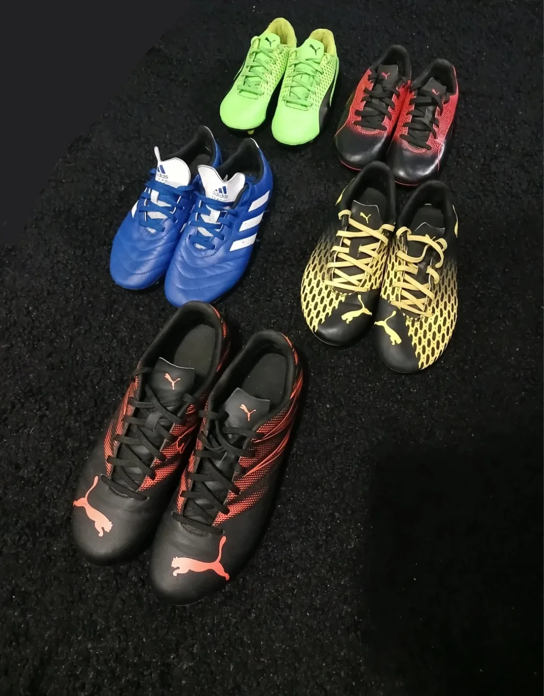 Assorted Soccer Cleats - Puma & Adidas