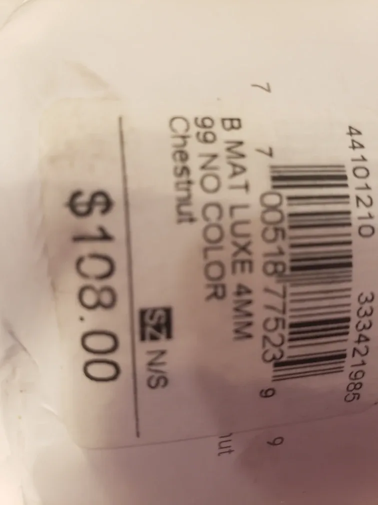 B Yoga The B Mat Luxe 4mm Chestnut image indicator(9)