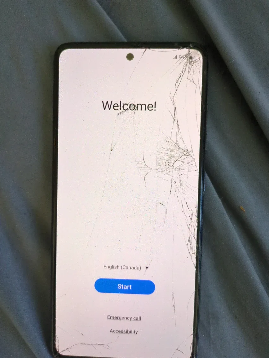 Samsung A51 Cracked Screen "#Cleanout image indicator(3)