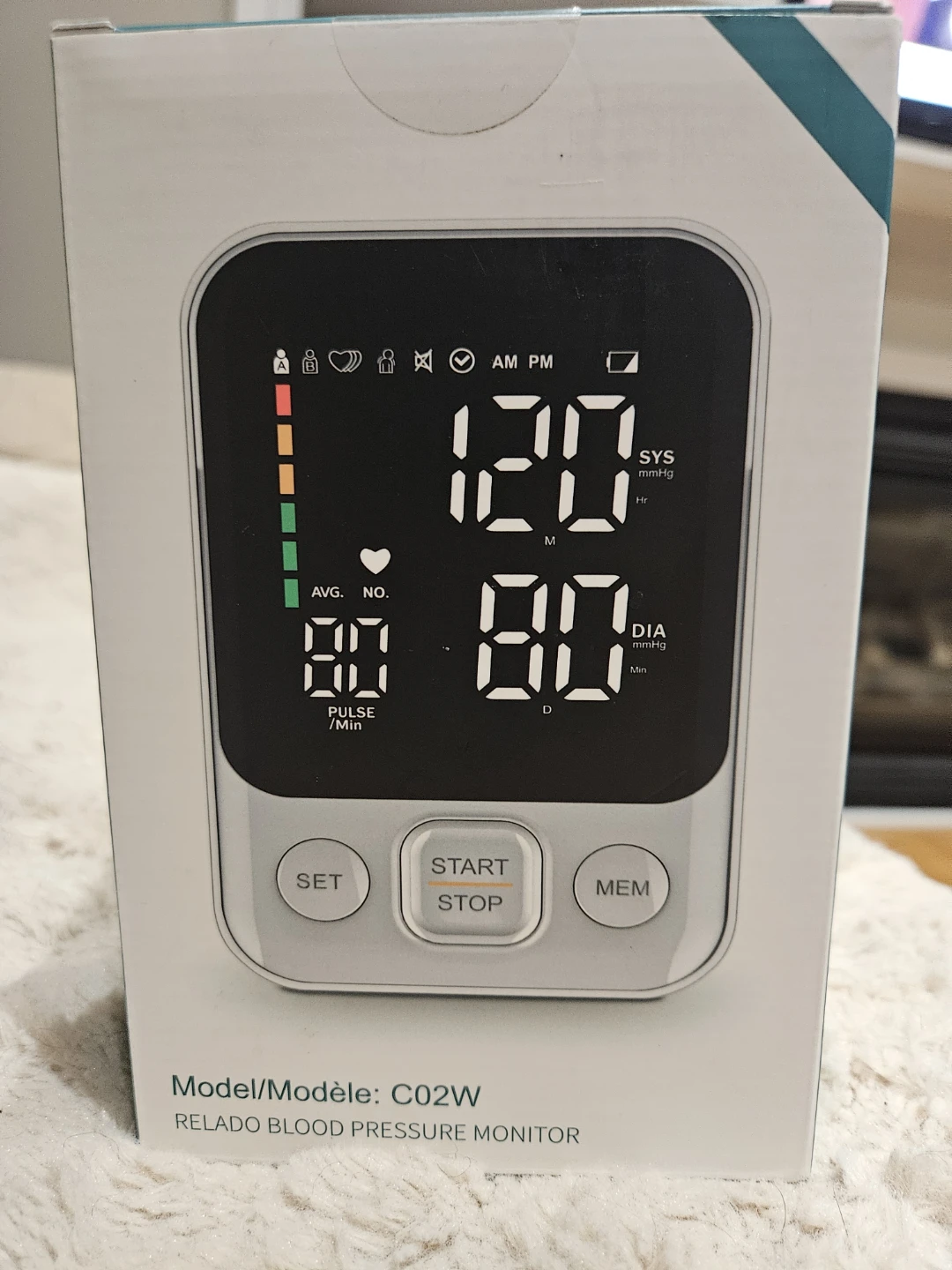 Relado C02W Blood Pressure Monitor