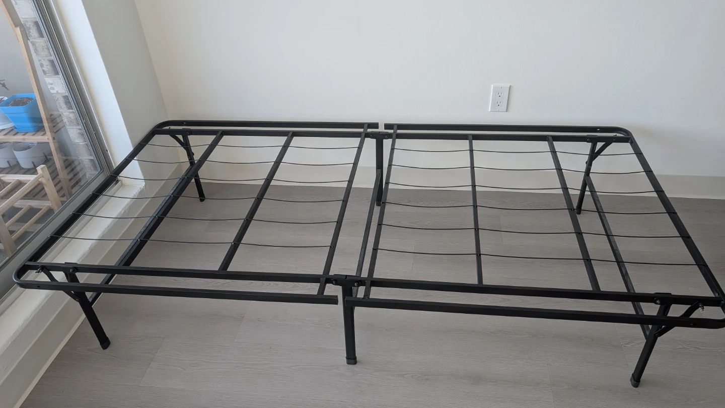 Metal Bed Frame - Twin Size - photo 2