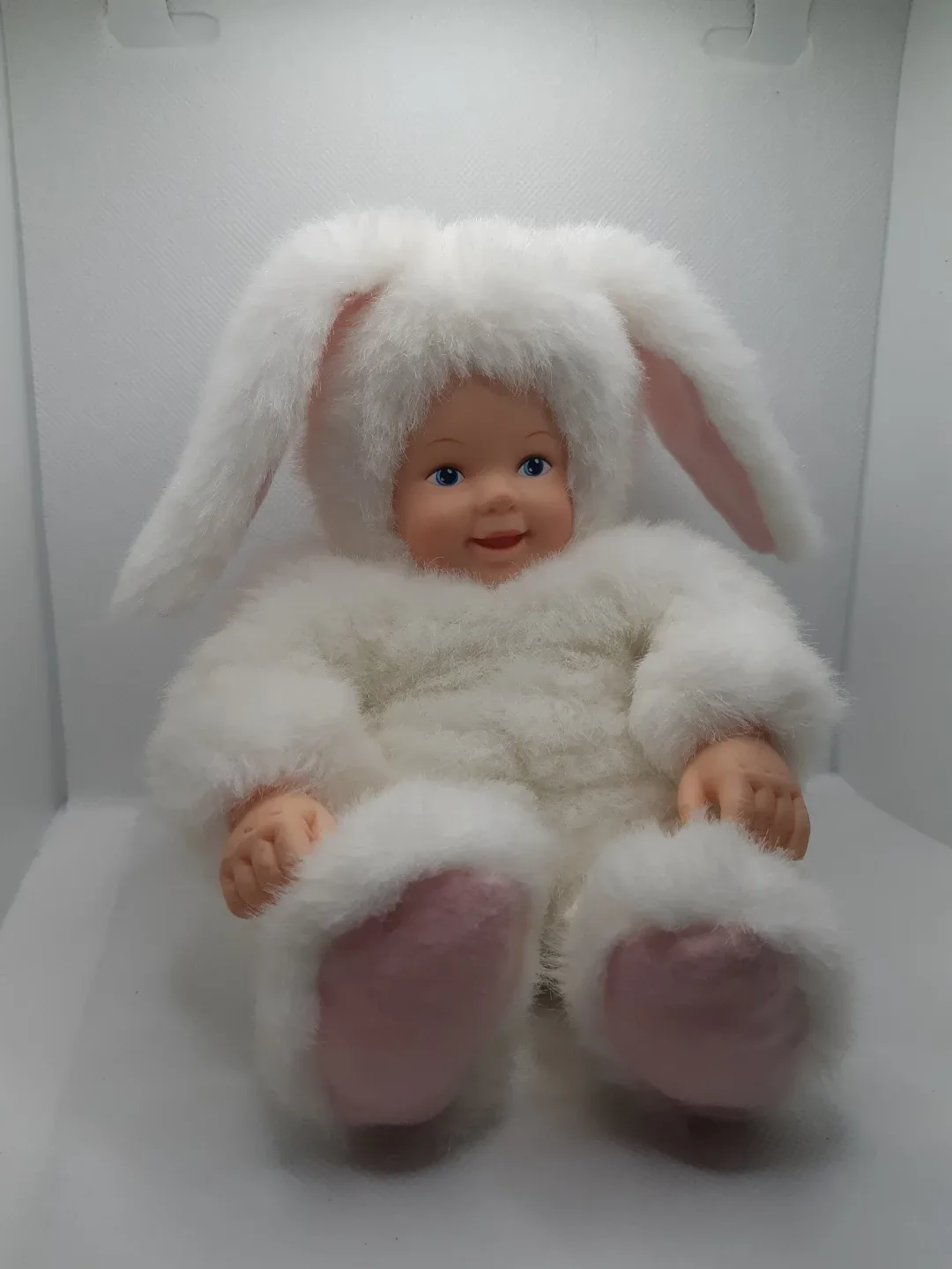 Vintage Anne Geddes Baby Bunny plush doll
