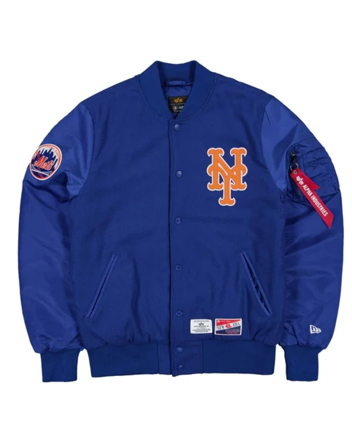 Alpha Industries New York Mets Bomber Jacket