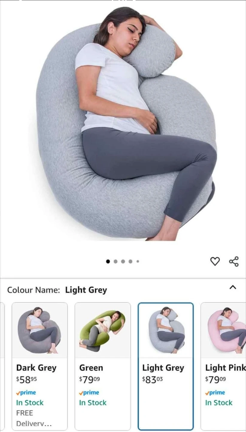 Pregnancy Pillow C-Shape - photo 2