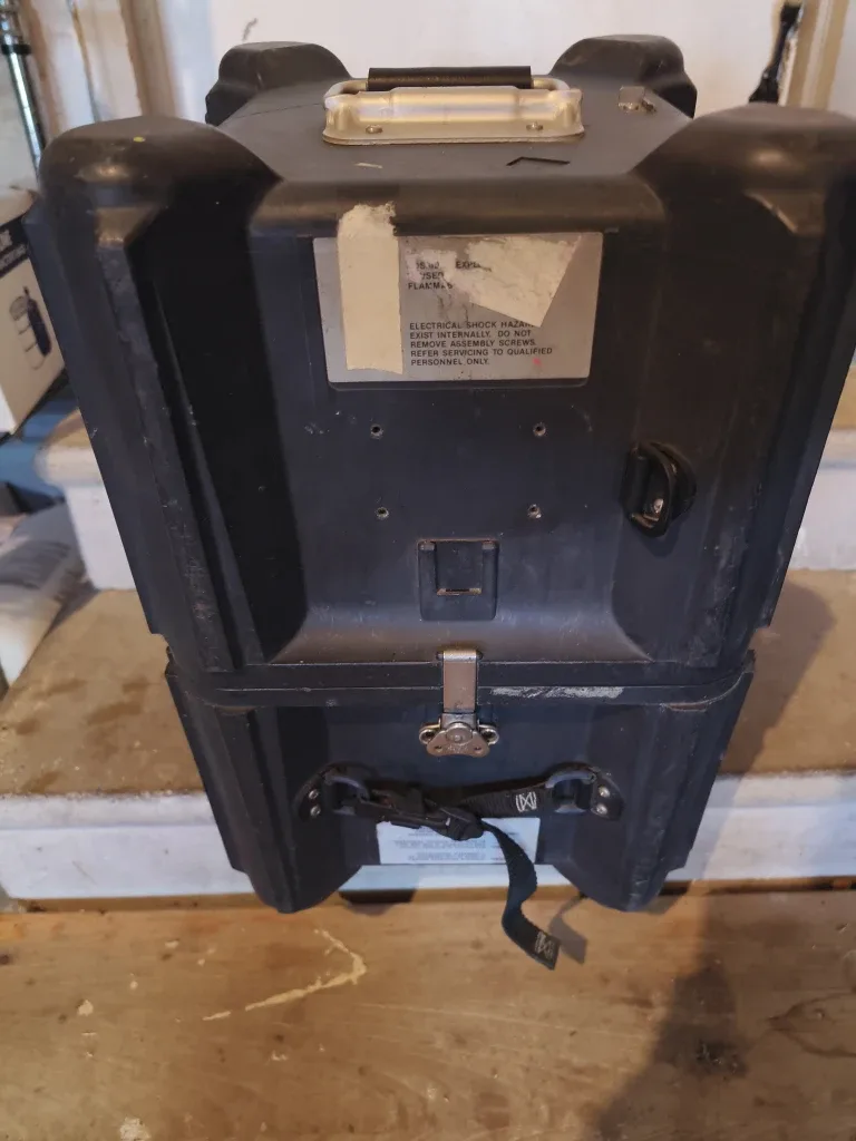 Defibrillator in Hard Case