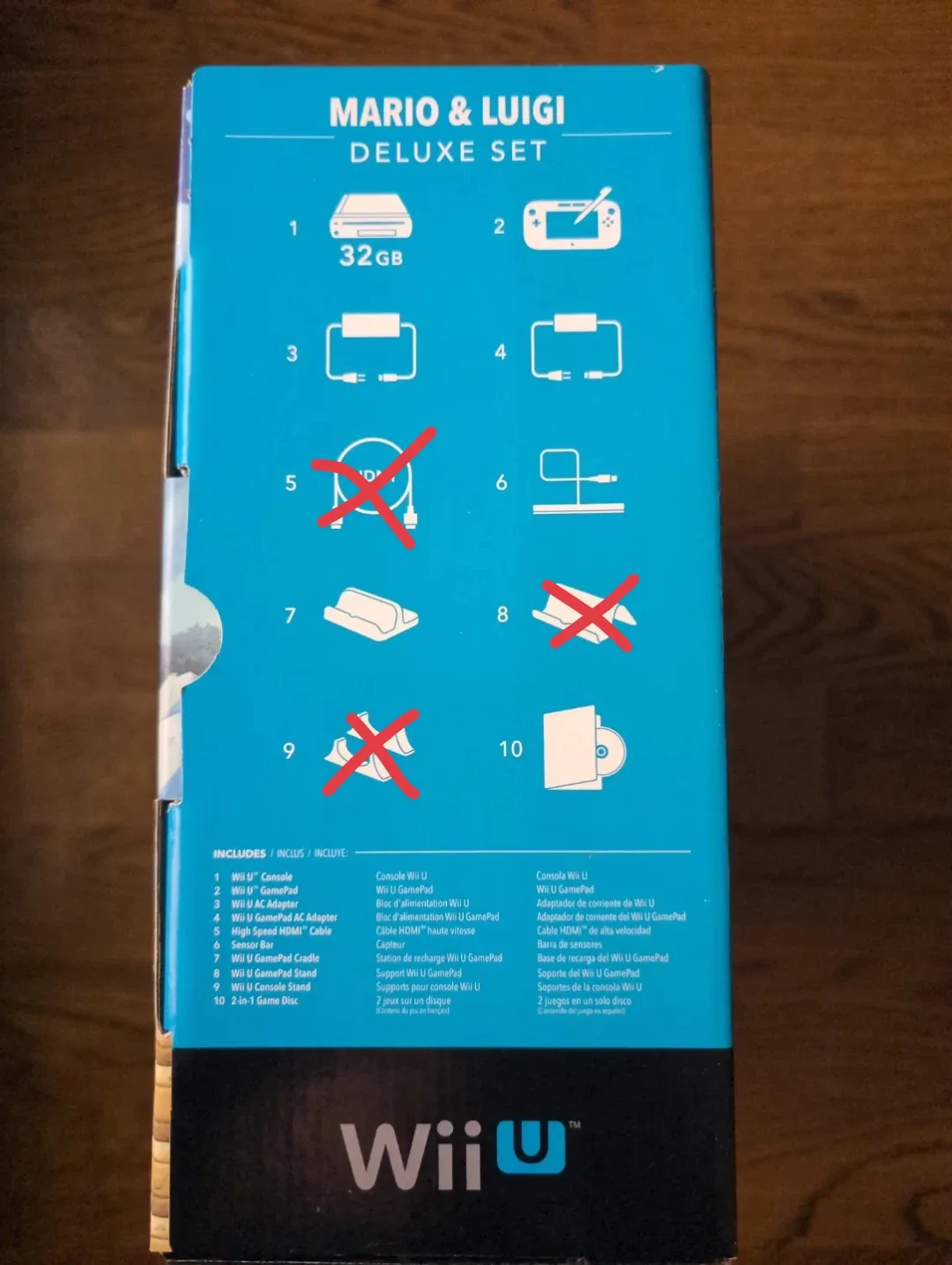Nintendo Wii U Mario & Luigi Deluxe Set 32GB image indicator(4)
