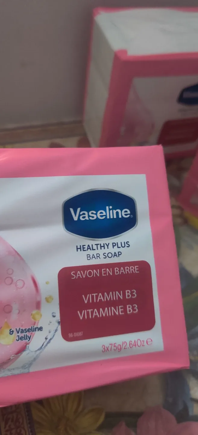 Vaseline Healthy plus bar soaps.3 bars x 3 packs image indicator(3)