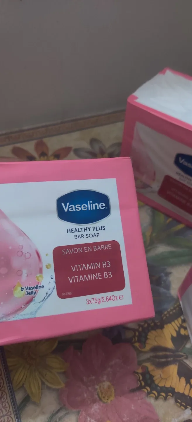 Vaseline Healthy plus bar soaps.3 bars x 3 packs image indicator(4)