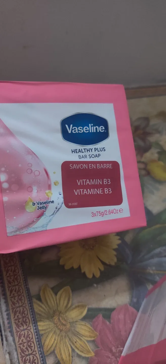 Vaseline Healthy plus bar soaps.3 bars x 3 packs image indicator(5)