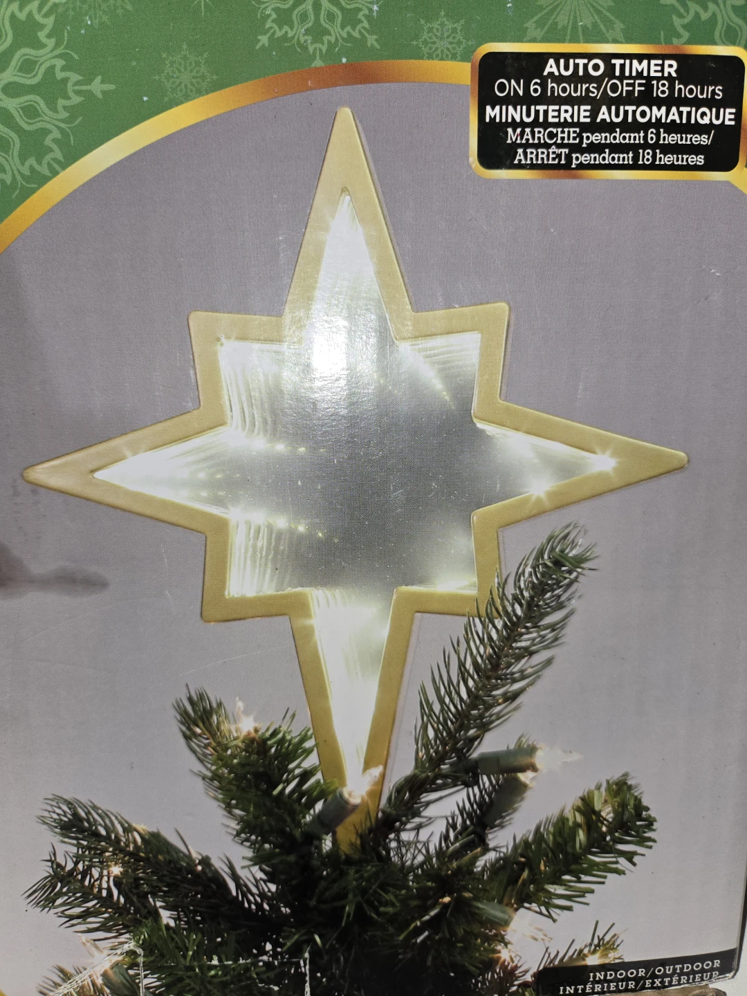 Sylvania LED Star Tree Topper