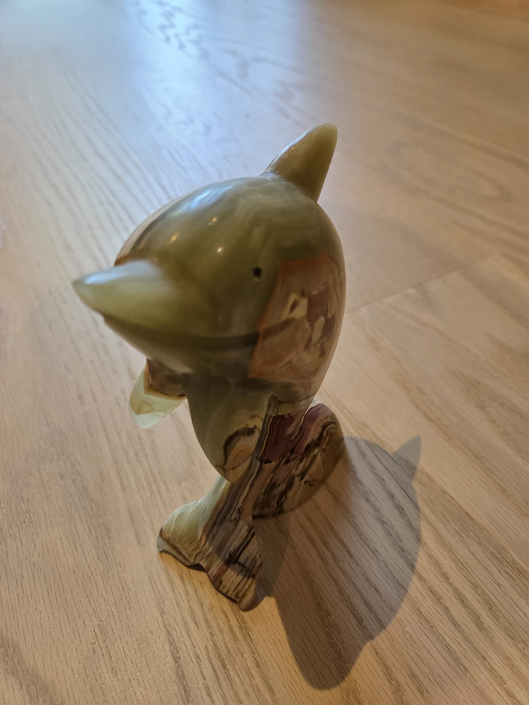 Onyx Dolphin Figurine