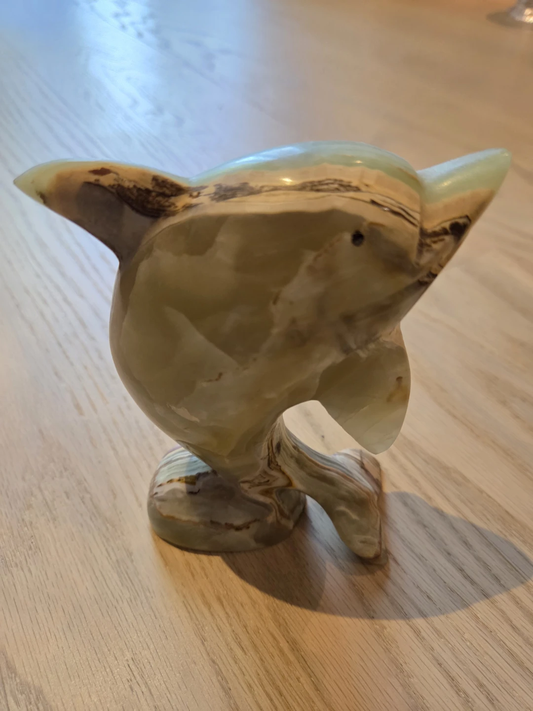 Onyx Dolphin Figurine - photo 3