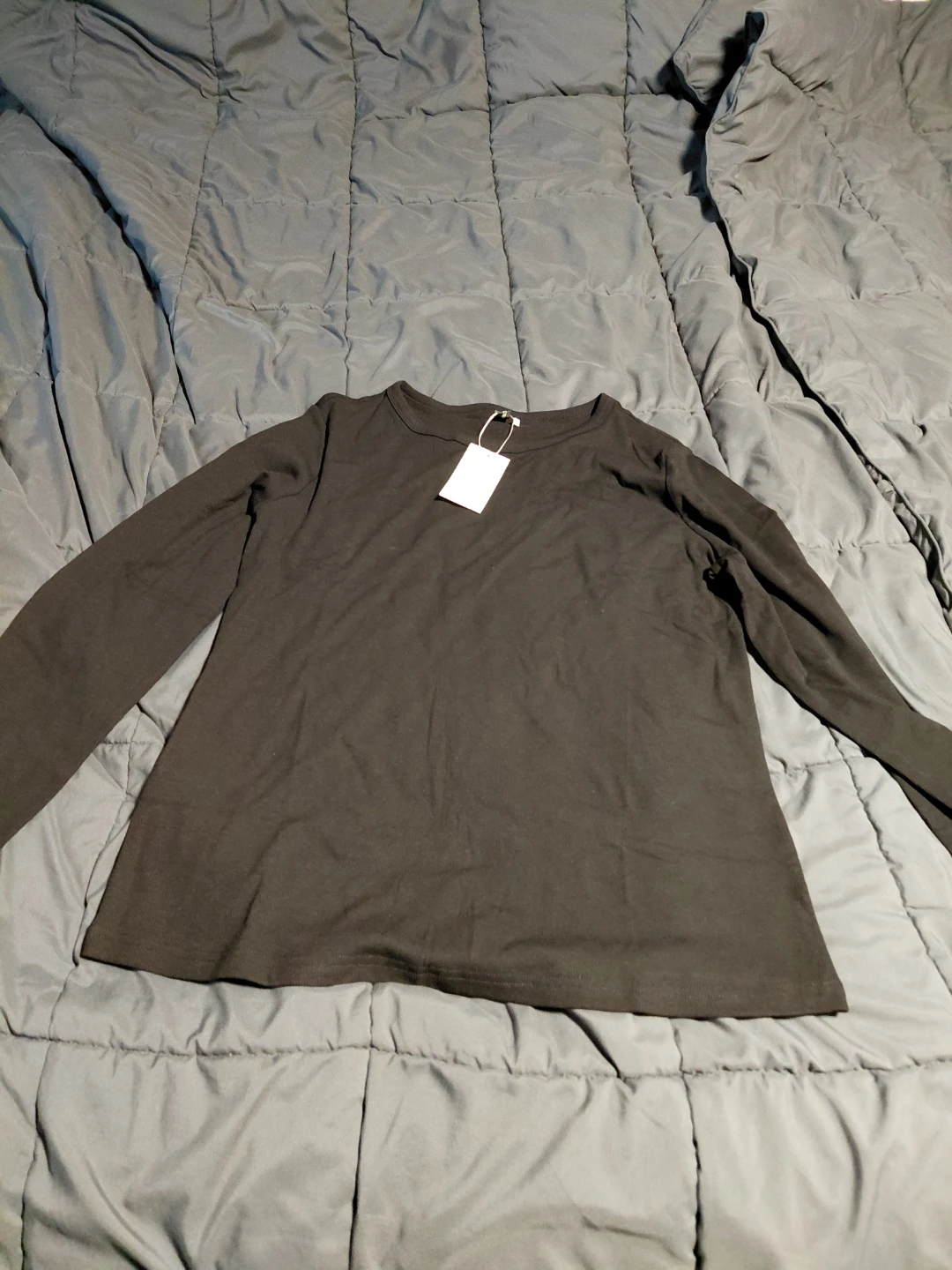 Black Long Sleeve Top
