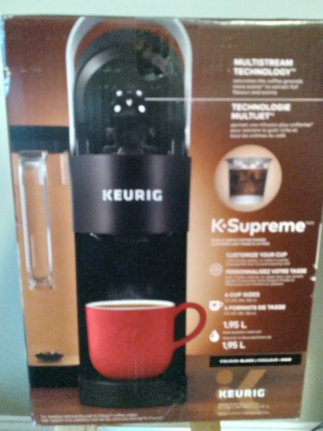 Keurig K-Supreme Single Serve Coffee Maker - Black image indicator(2)