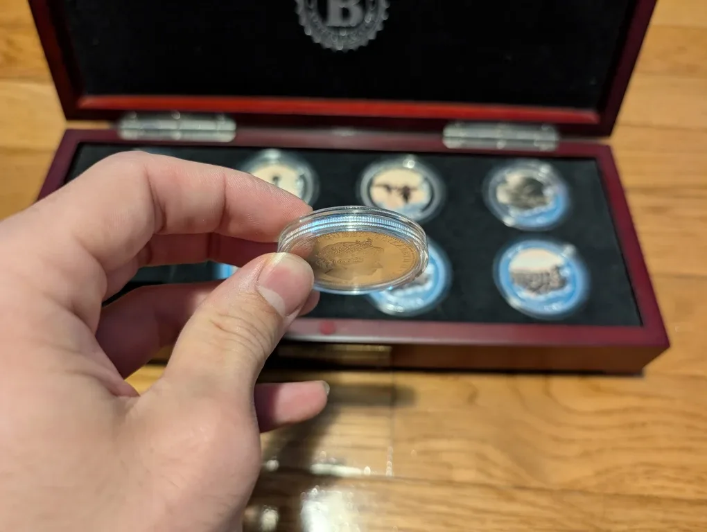 Bradford Exchange D-Day 75th Anniversary Silver Dollar Set image indicator(4)