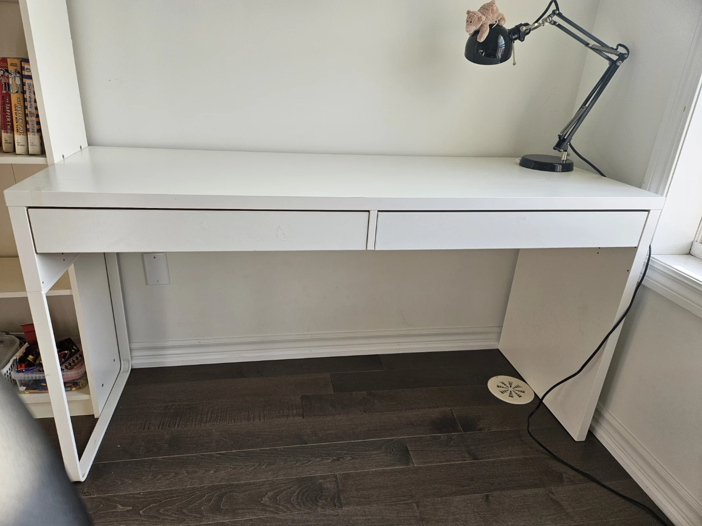Ikea Desk - White, 120x40cm - 2 desk - photo 3