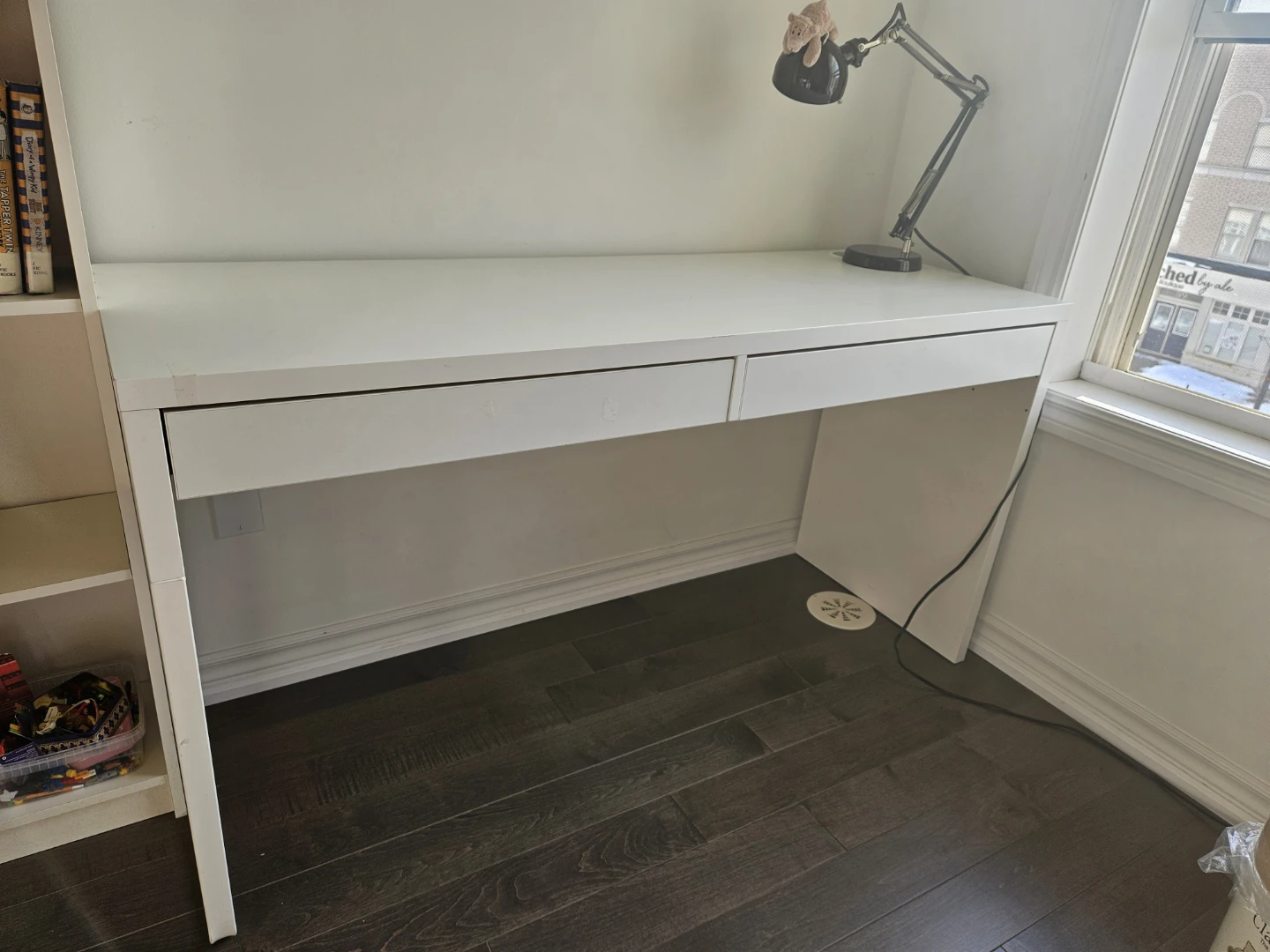 Ikea Desk - White, 120x40cm - 2 desk - photo 5