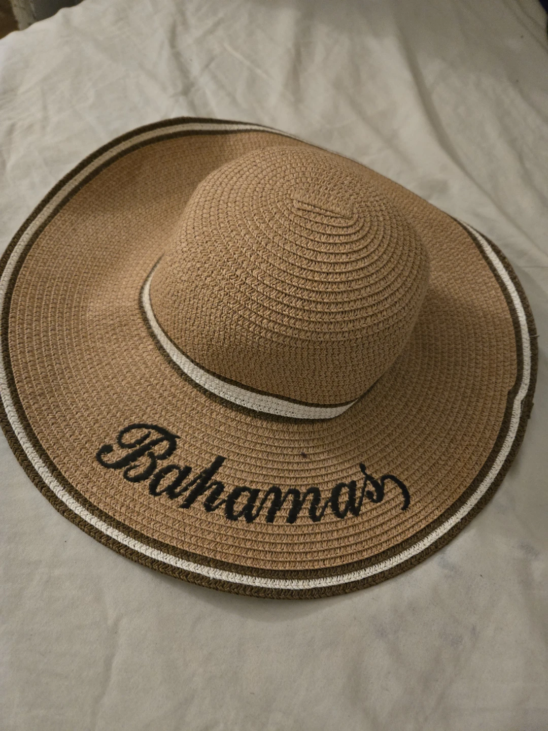 Bahamas Straw Sun Hat