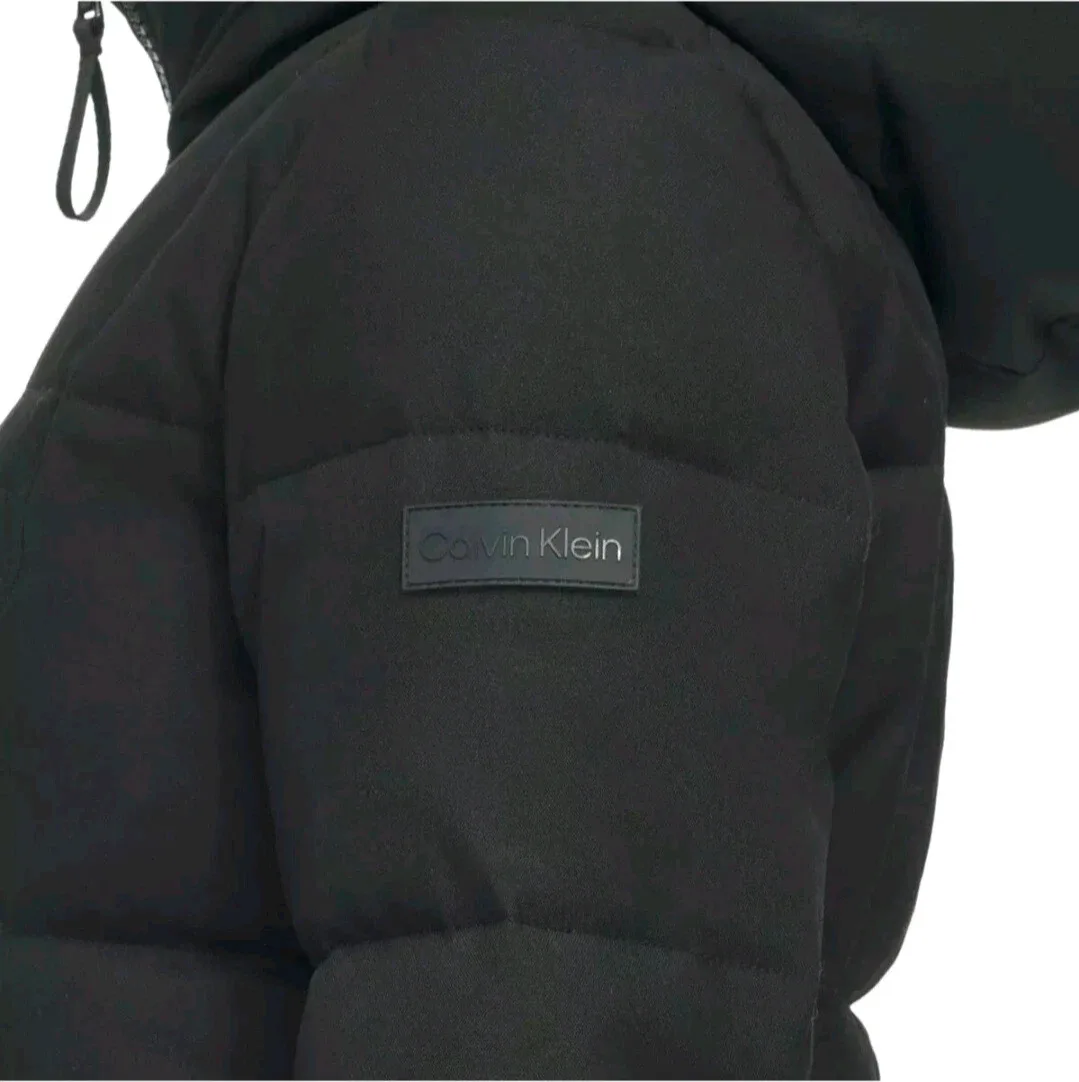 Calvin Klein Women's Oxford Puffer Jacket Size L image indicator(4)