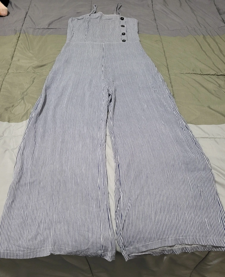 Striped Jumpsuit