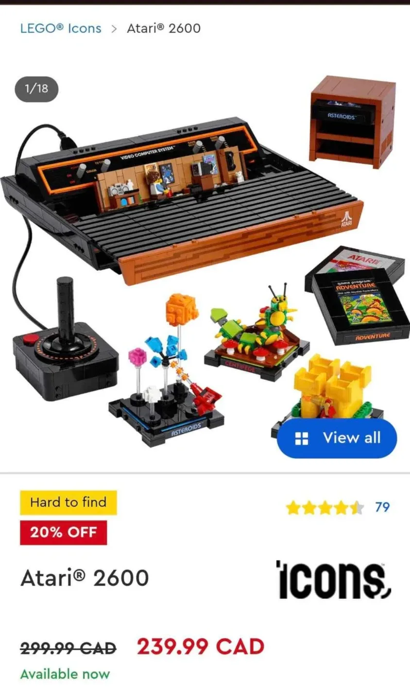 LEGO Icons Atari 2600 Set image indicator(2)