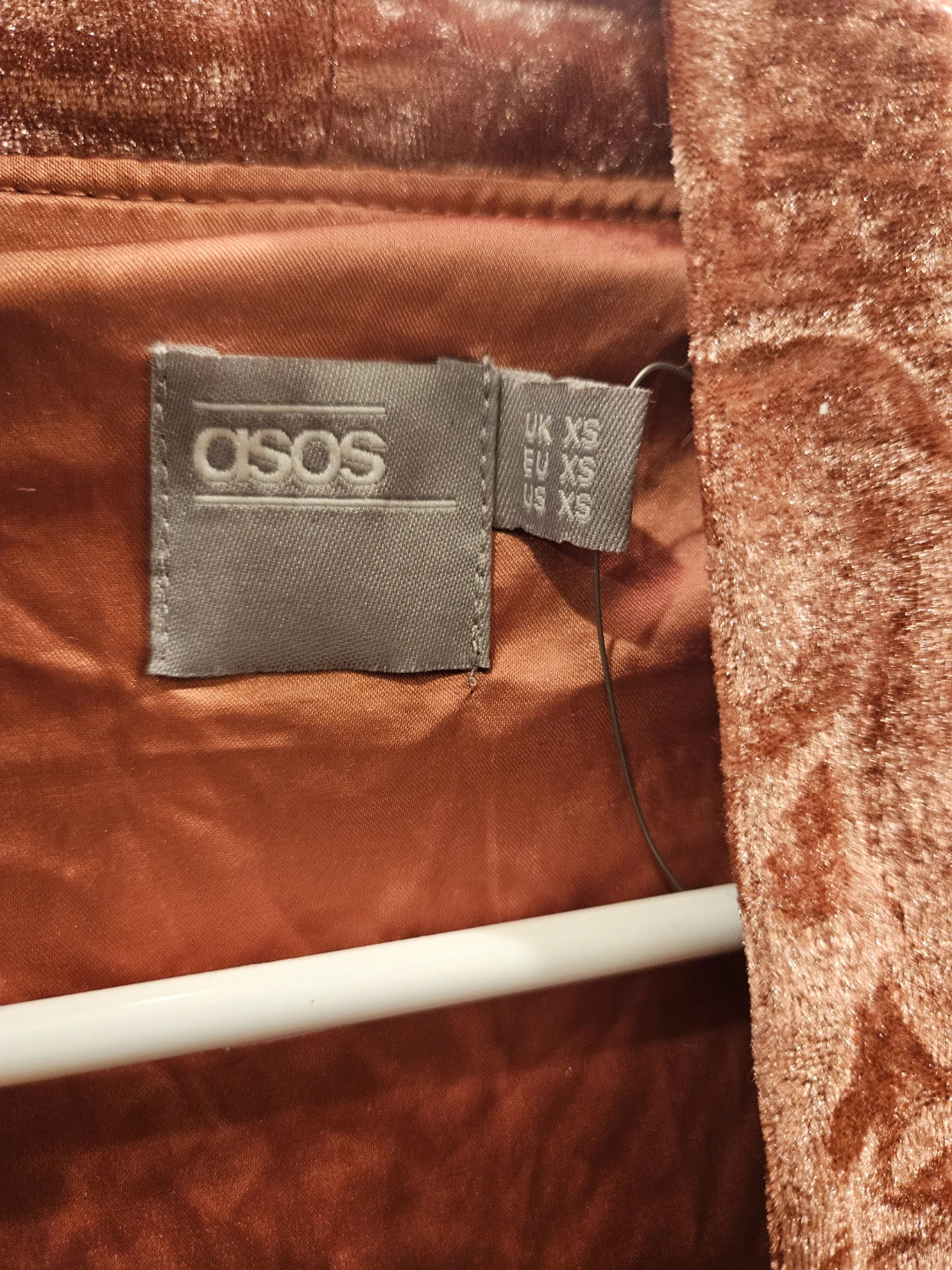 ASOS Velvet Kimono Robe - Size XS - photo 2