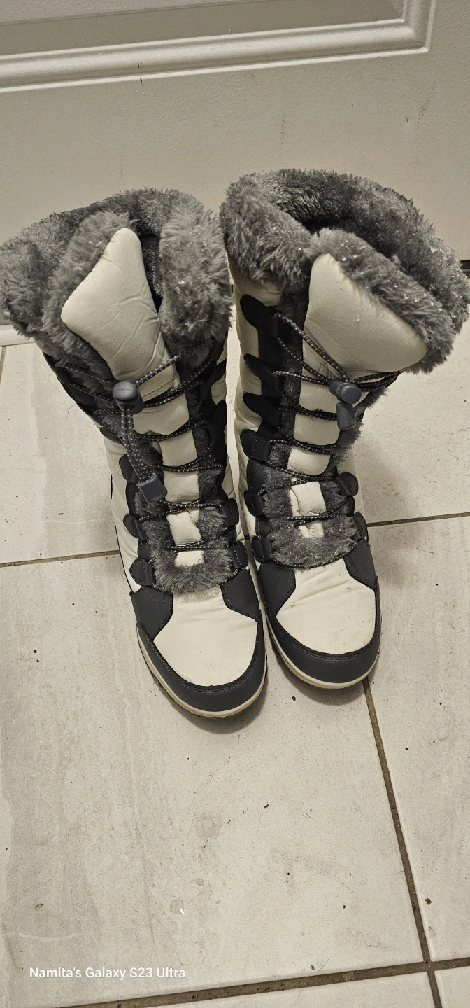 Winter Boots - White & Grey - photo 2