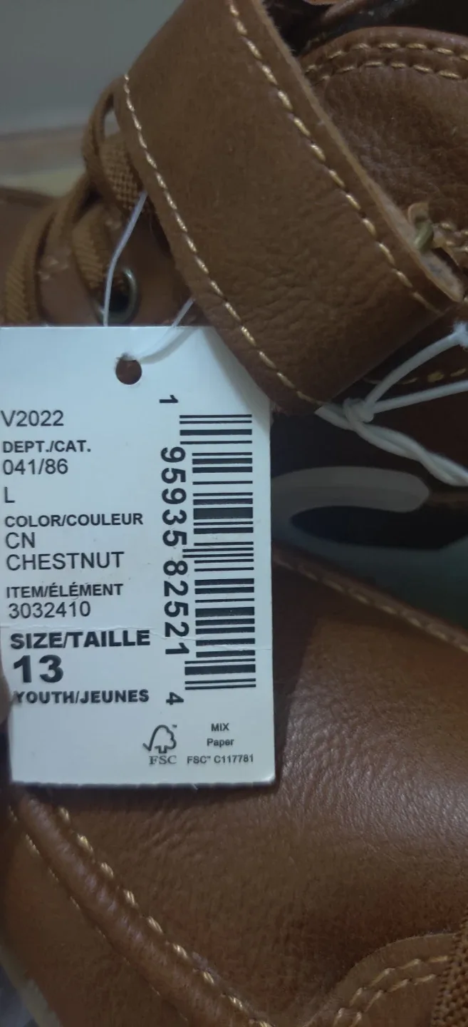 The Children's Place Brown Boots - Size 13 image indicator(6)