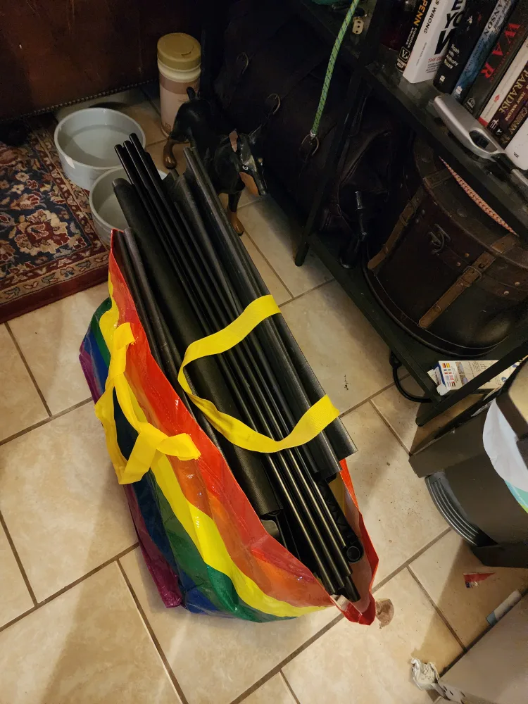 Portable Closet Organizer Black image indicator(2)