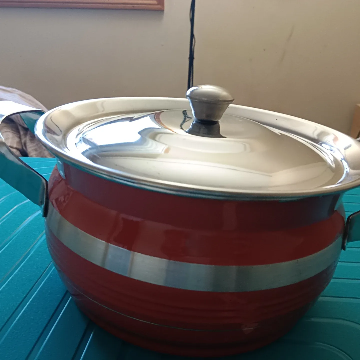 Stainless steel Pot with Lid (New)