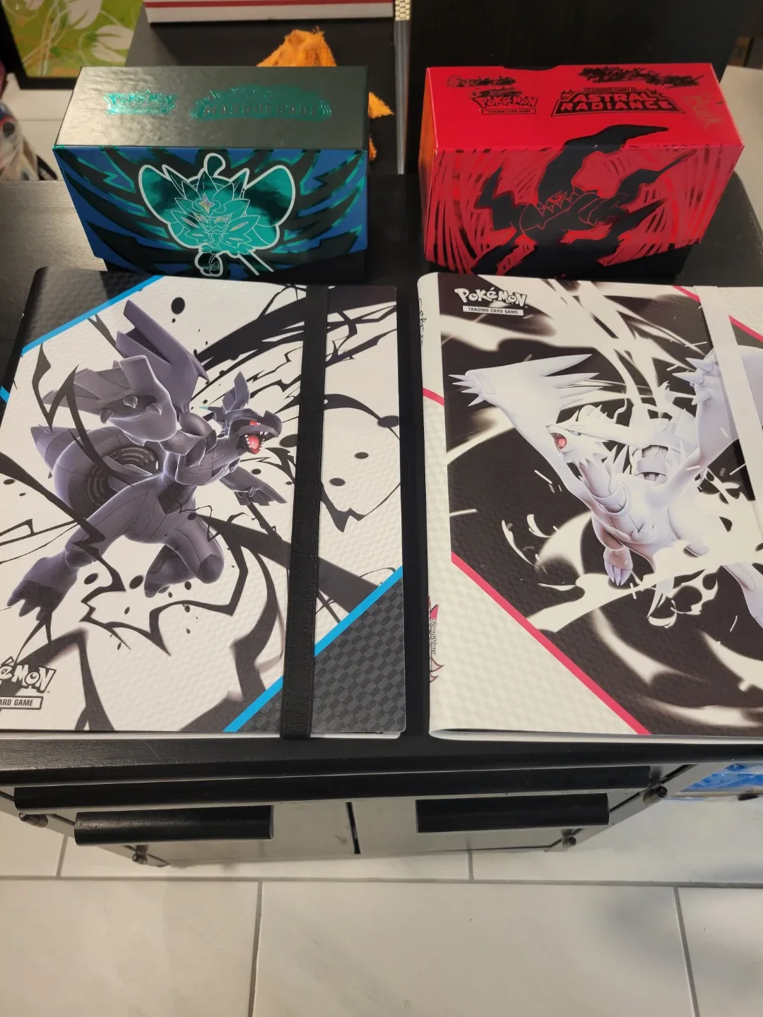 Pokemon cards and binders