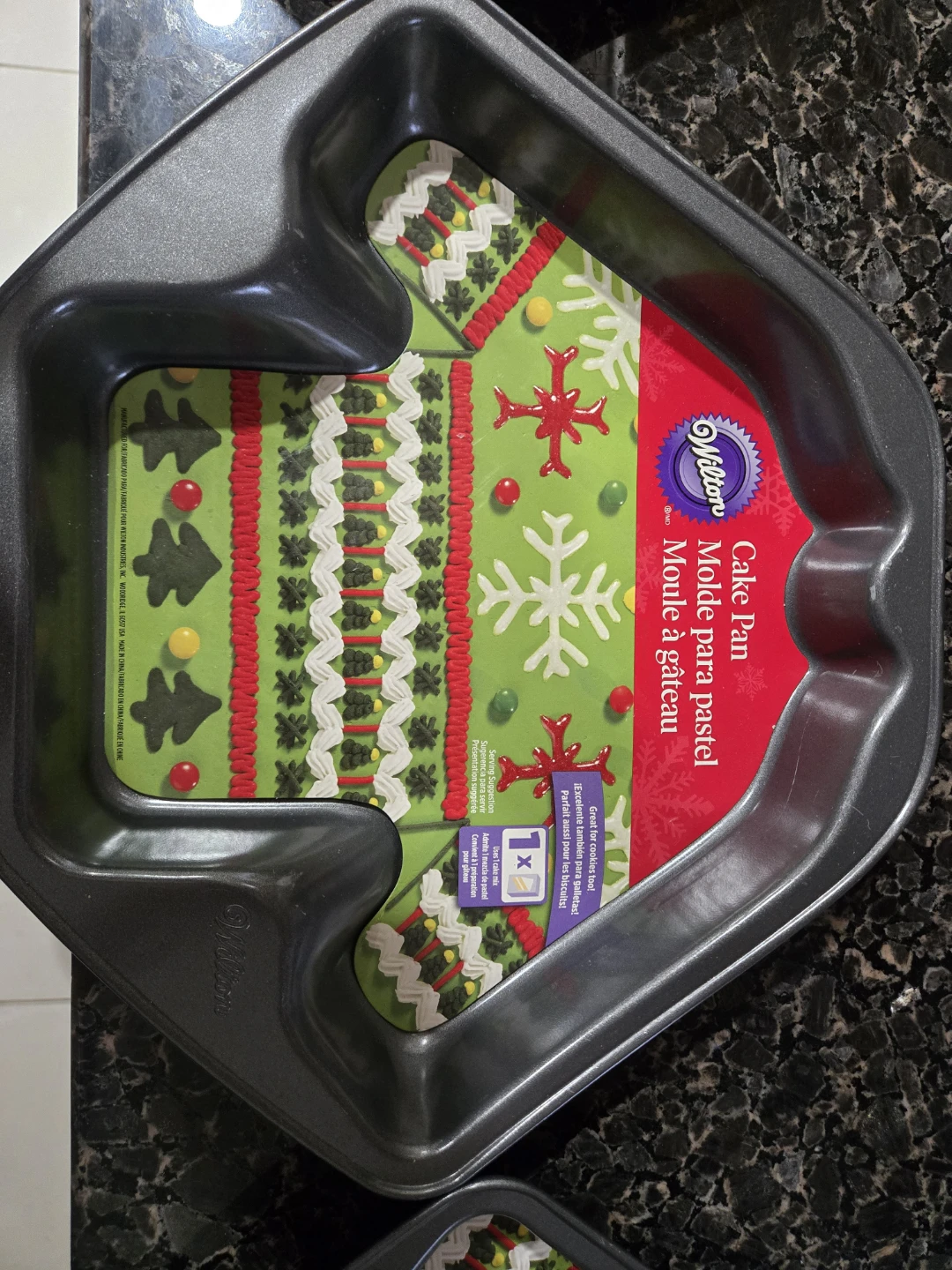 Wilton Cake Pan - Christmas Sweater Shape - photo 2