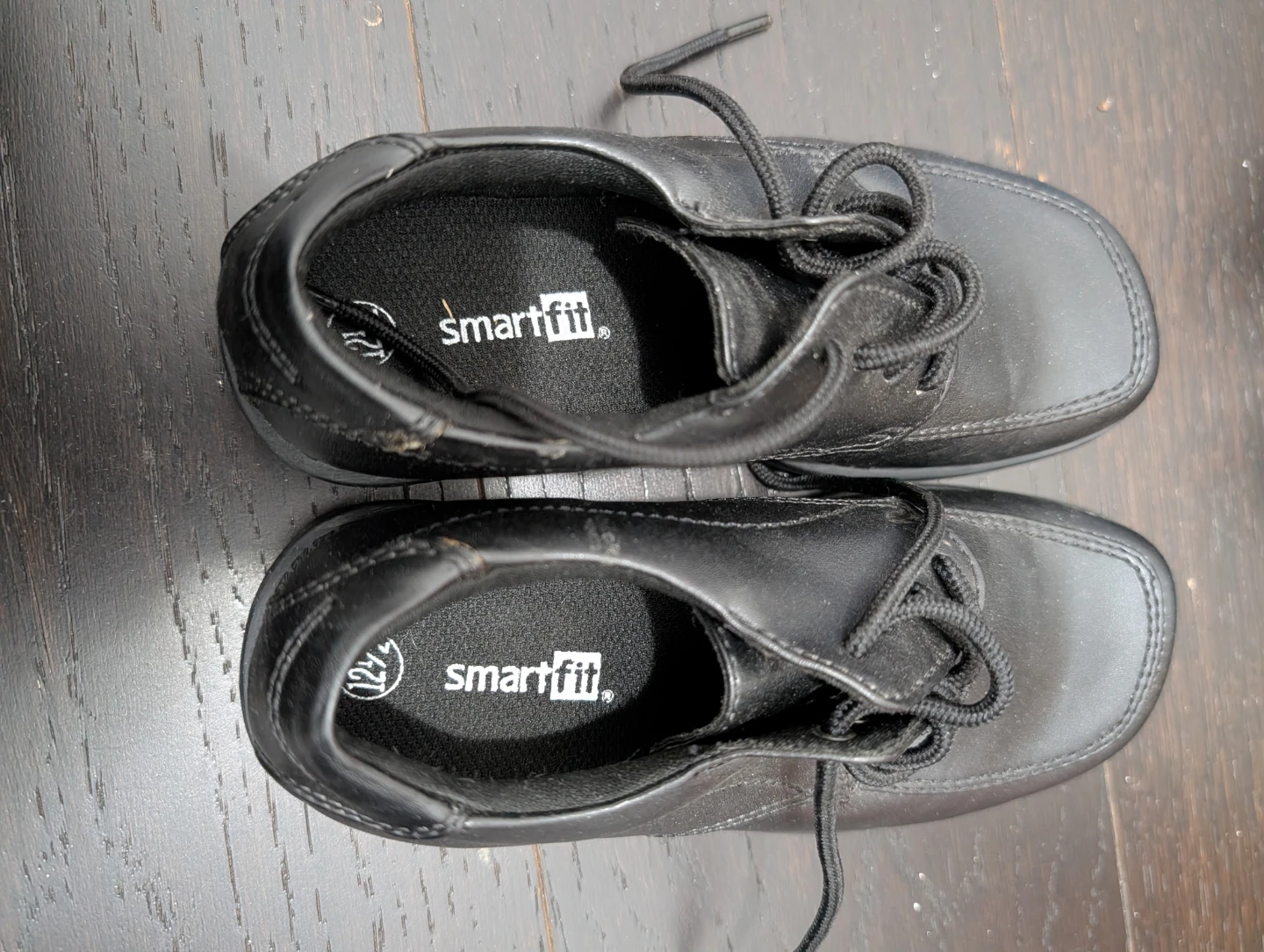 Smartfit Black Dress Shoes Size 12.5C - photo 2