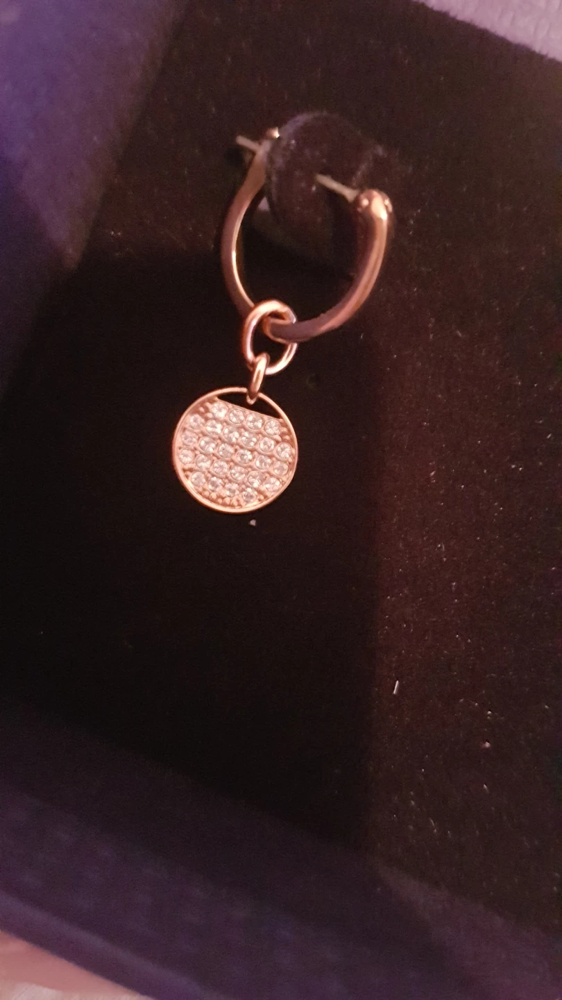 Swarovski Rose Gold Earrings & Necklace Set - photo 3