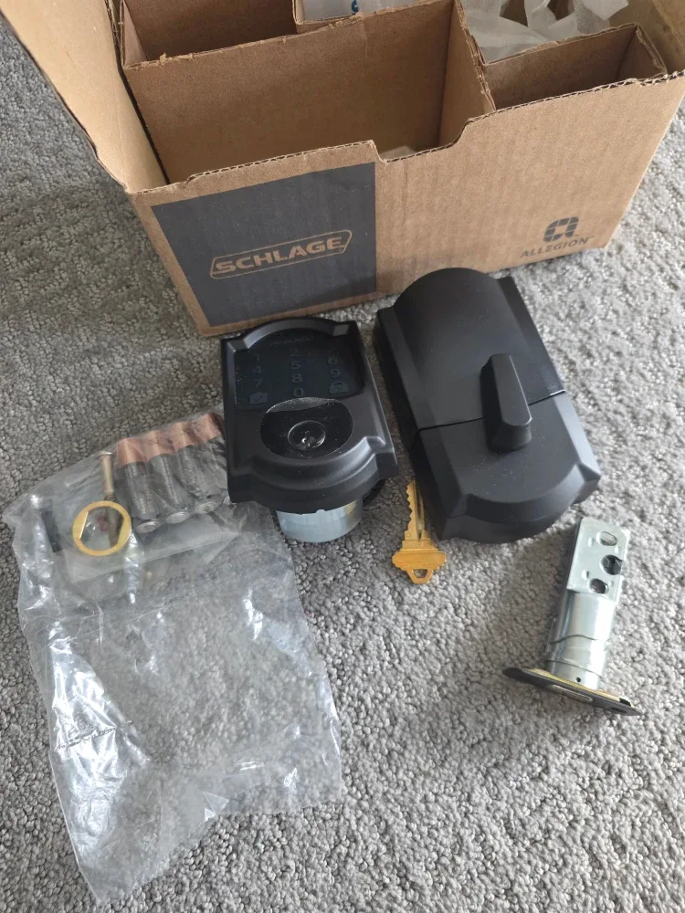 Schlage Encode Smart WiFi Deadbolt Lock - Matte Black image indicator(3)