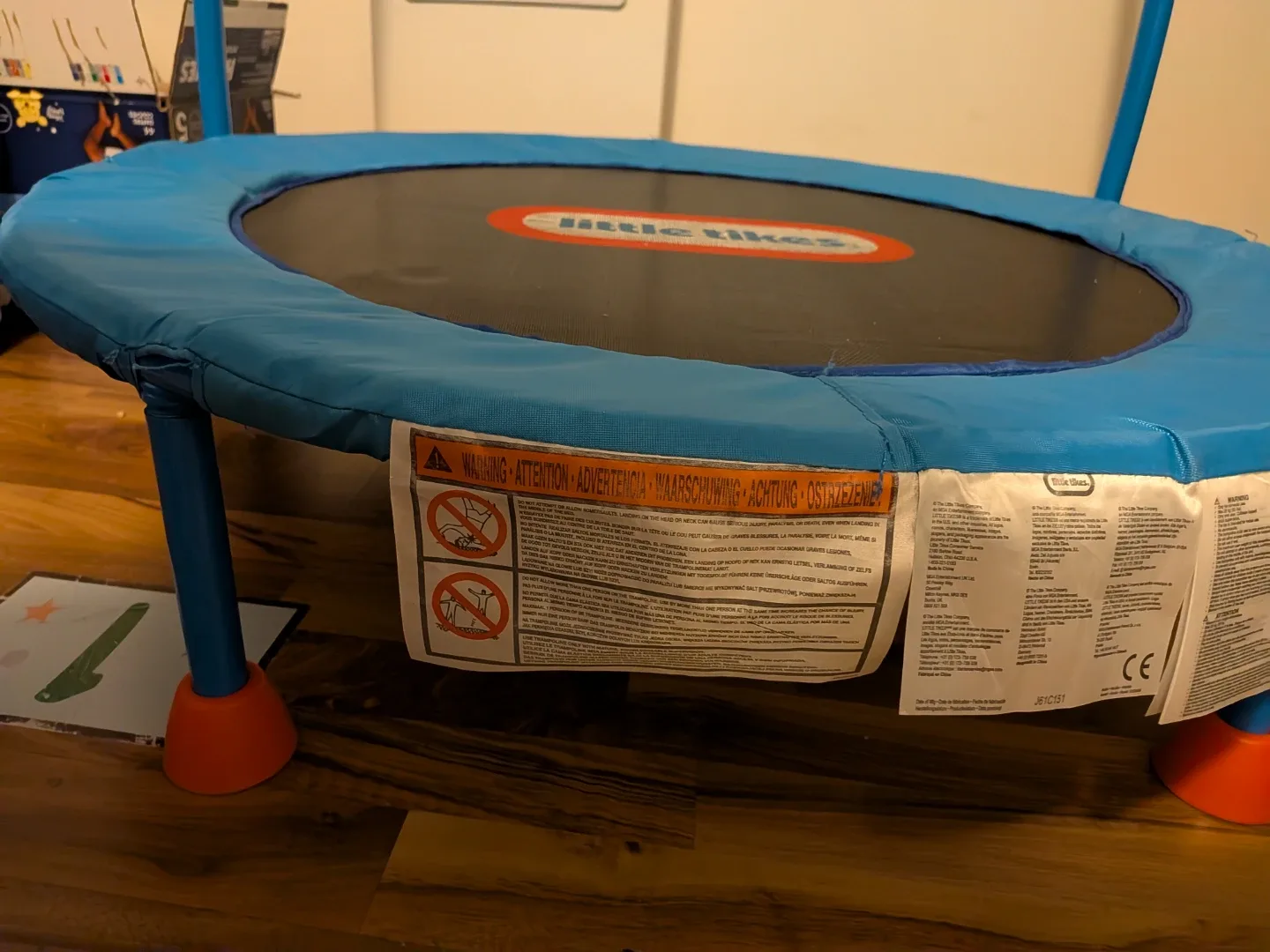 Little Tikes Trampoline - Great Condition! image indicator(2)