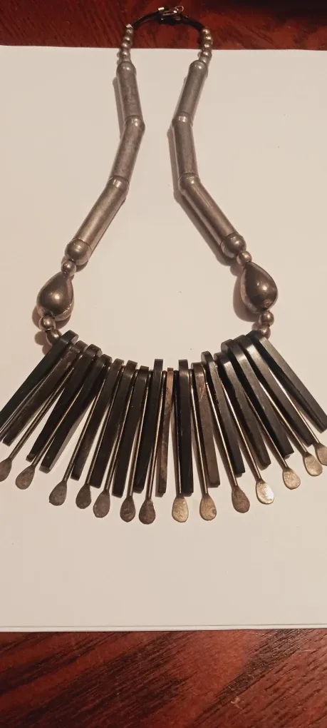 SALE $5 !! Ethnic Tribal Statement Necklace image indicator(4)