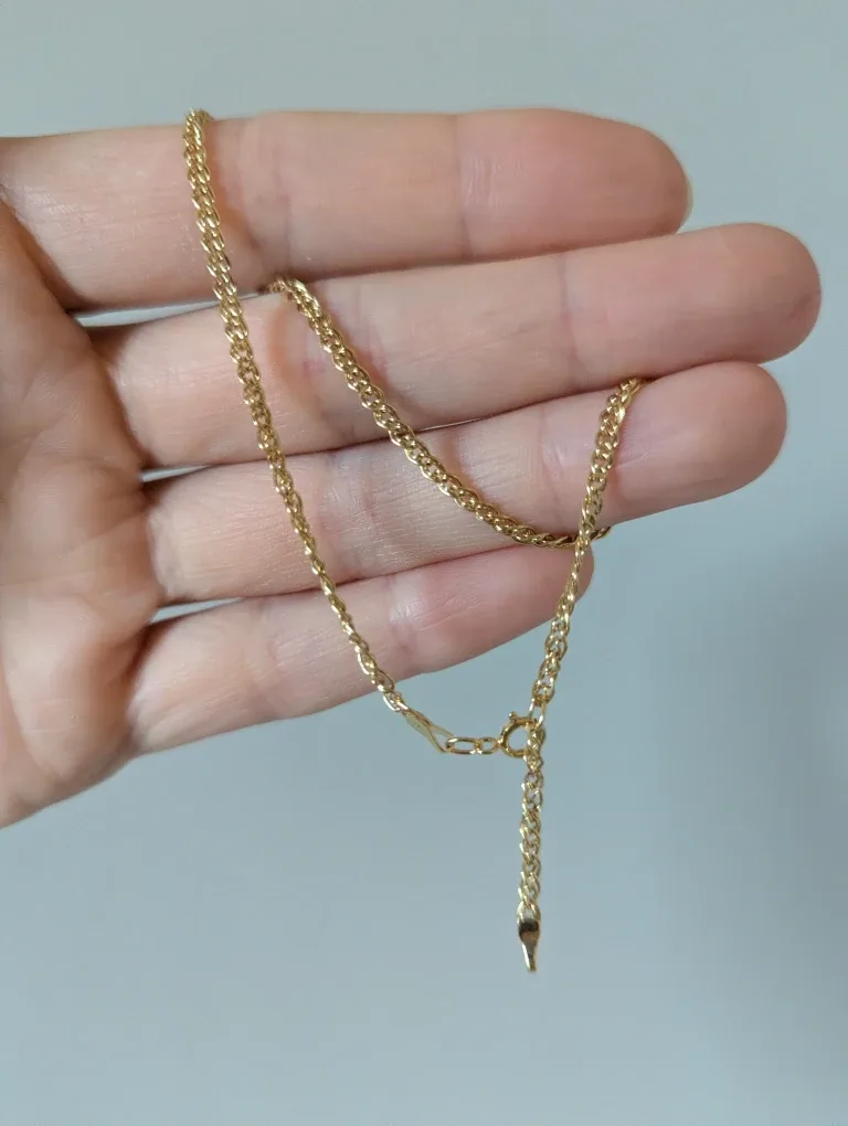 10K Yellow Gold Filled Everyday Anklet Bracelet image indicator(2)