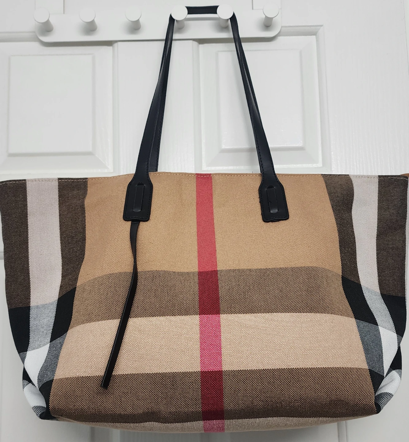 Plaid Tote Bag - Large