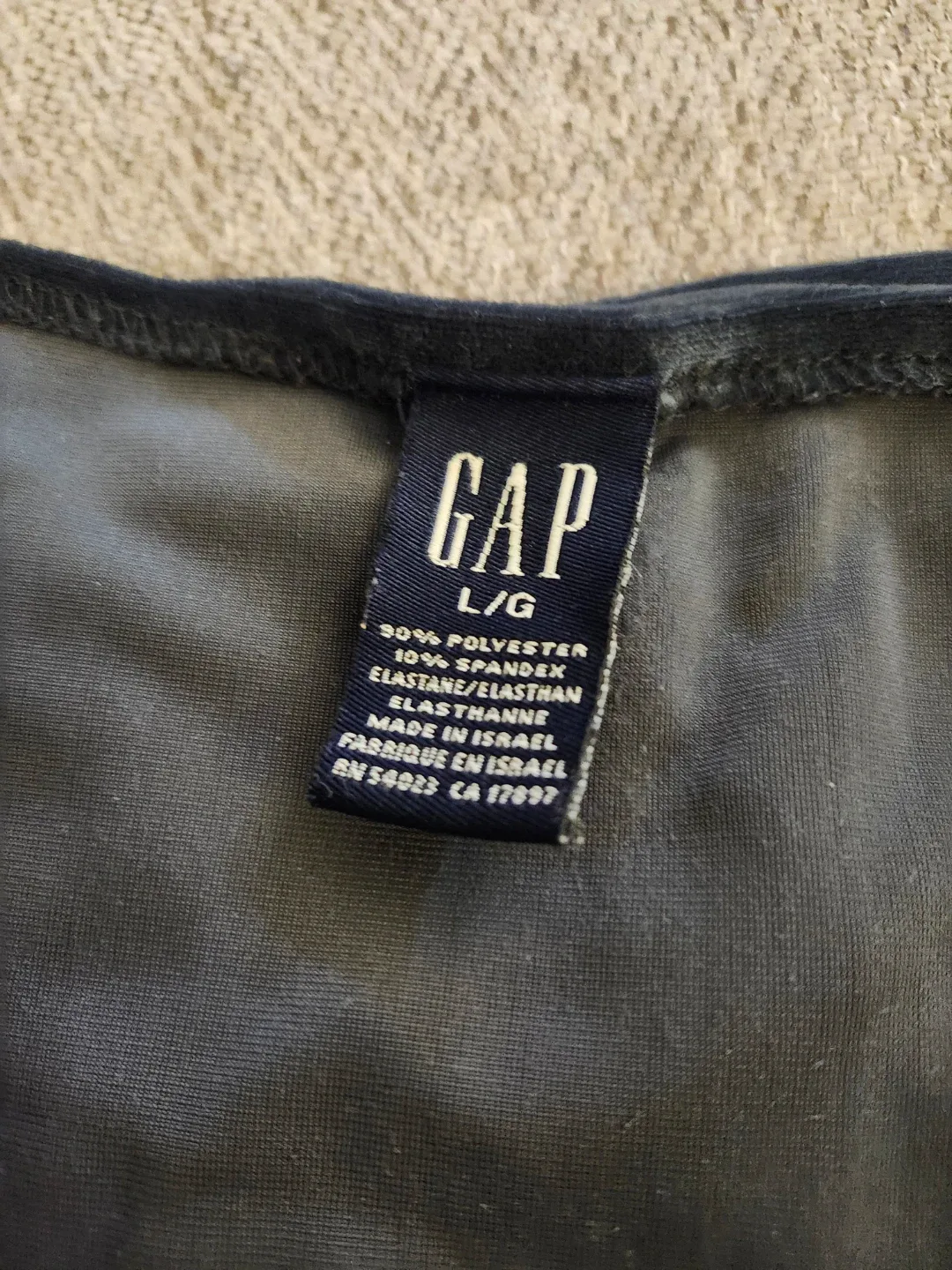 GAP Blue Velvet Long Sleeve Top image indicator(7)