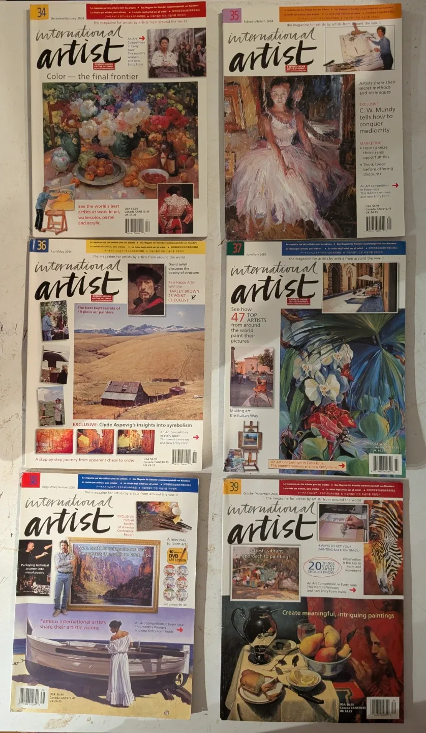 International Artist Magazines