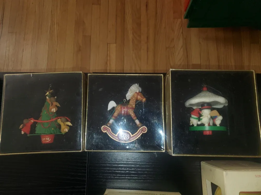 68 Hallmark Ornaments from 70' 80'- Collector's Series