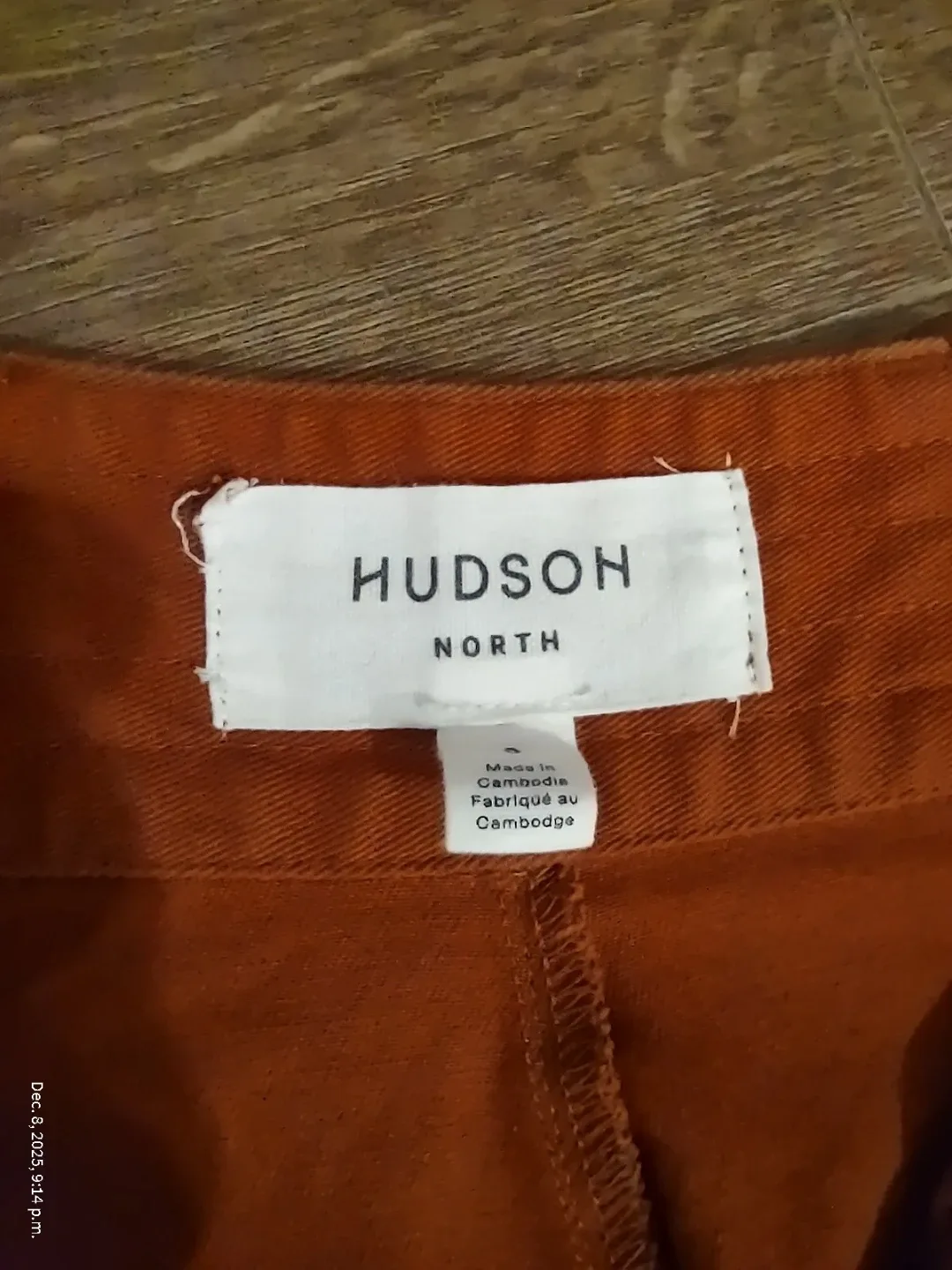 Hudson Jeans Wide Leg Pants - Orange size 0 image indicator(3)