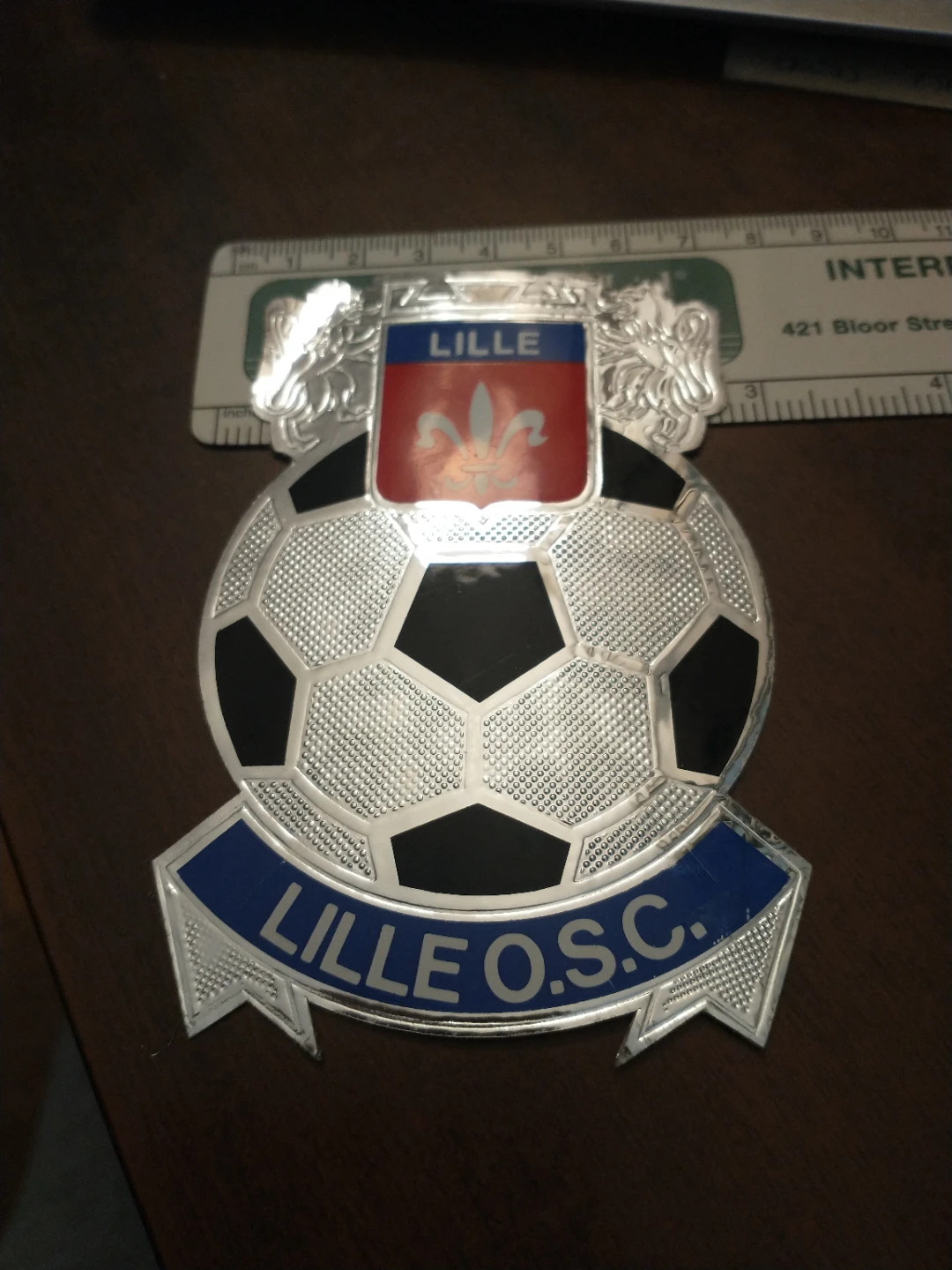 Beautiful LOSC Lille Olympique SC French pro football sticker - photo 3