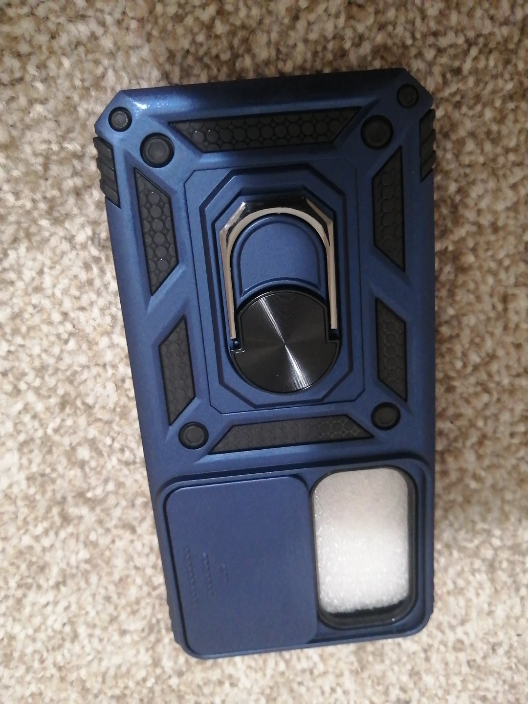 Blue Phone Case with Ring Stand - photo 2