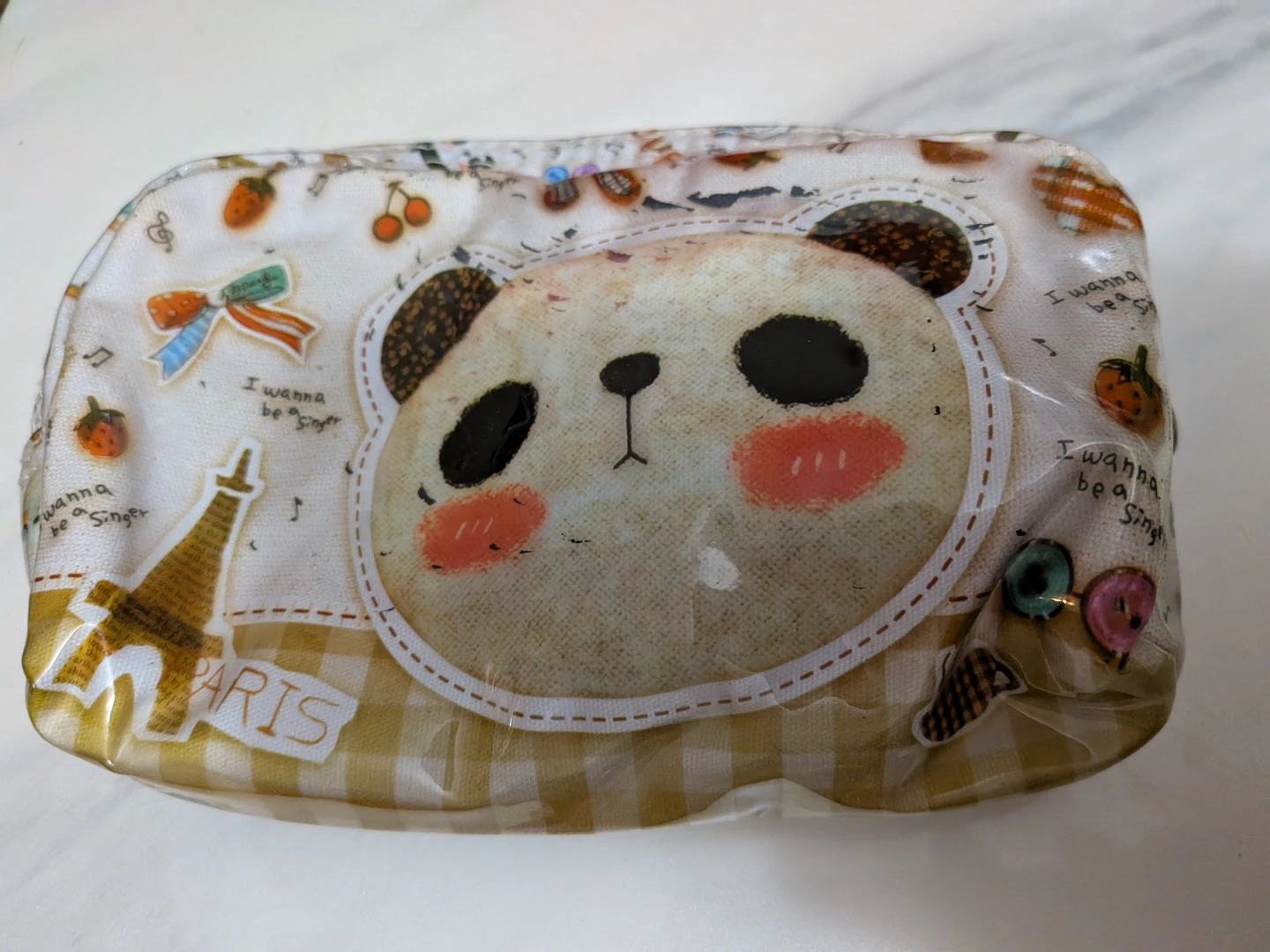 Panda Bear Cosmetic Pouch - photo 2