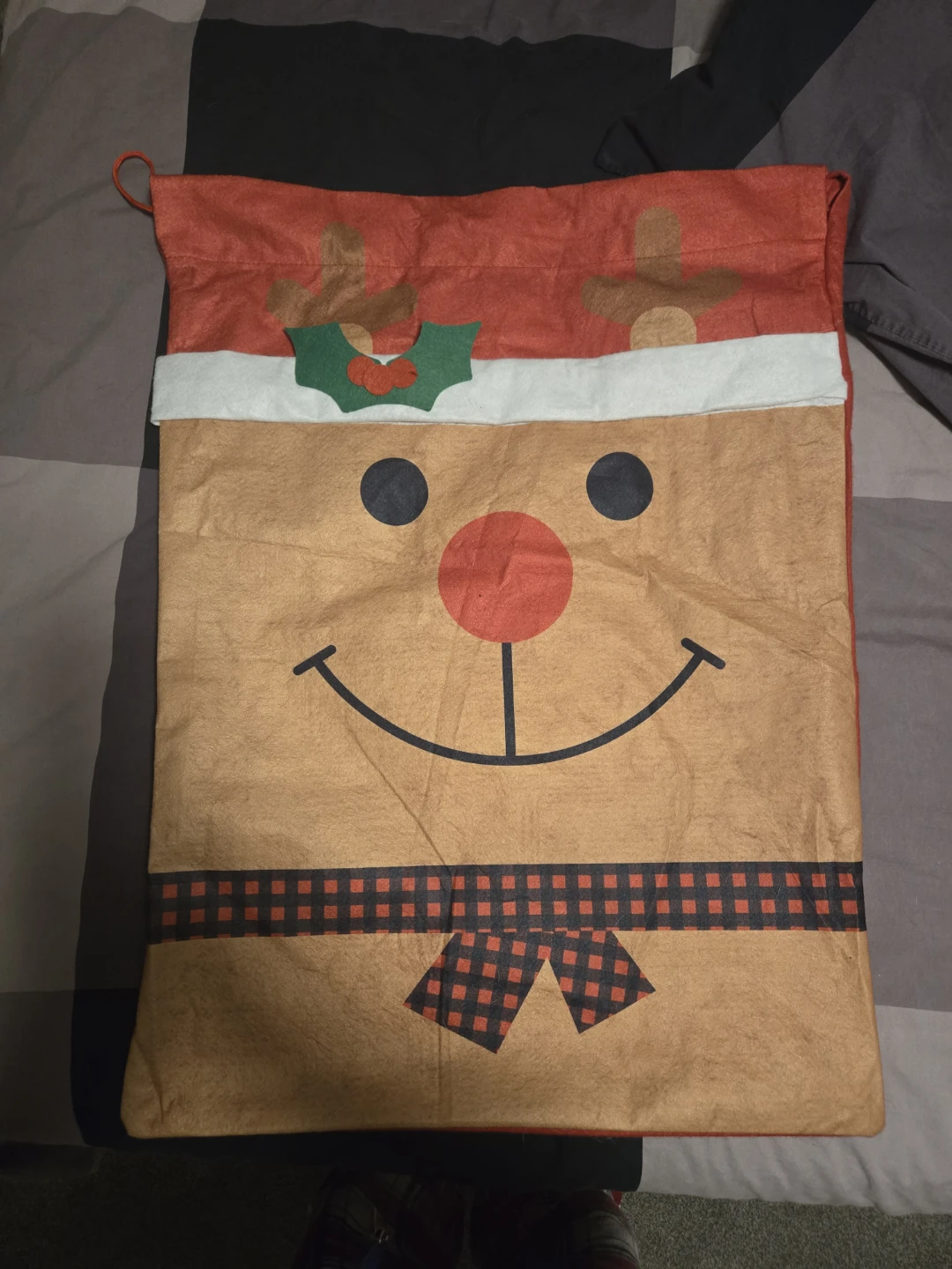 Christmas Reindeer Gift Sack