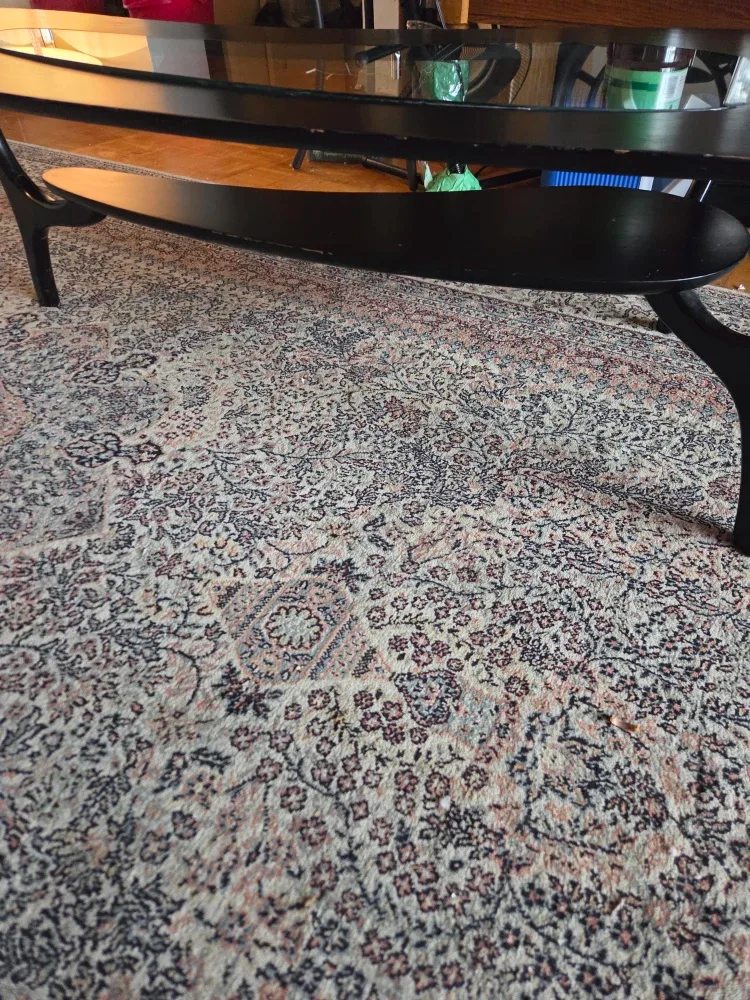 Black Kidney Shaped Coffee Table image indicator(2)