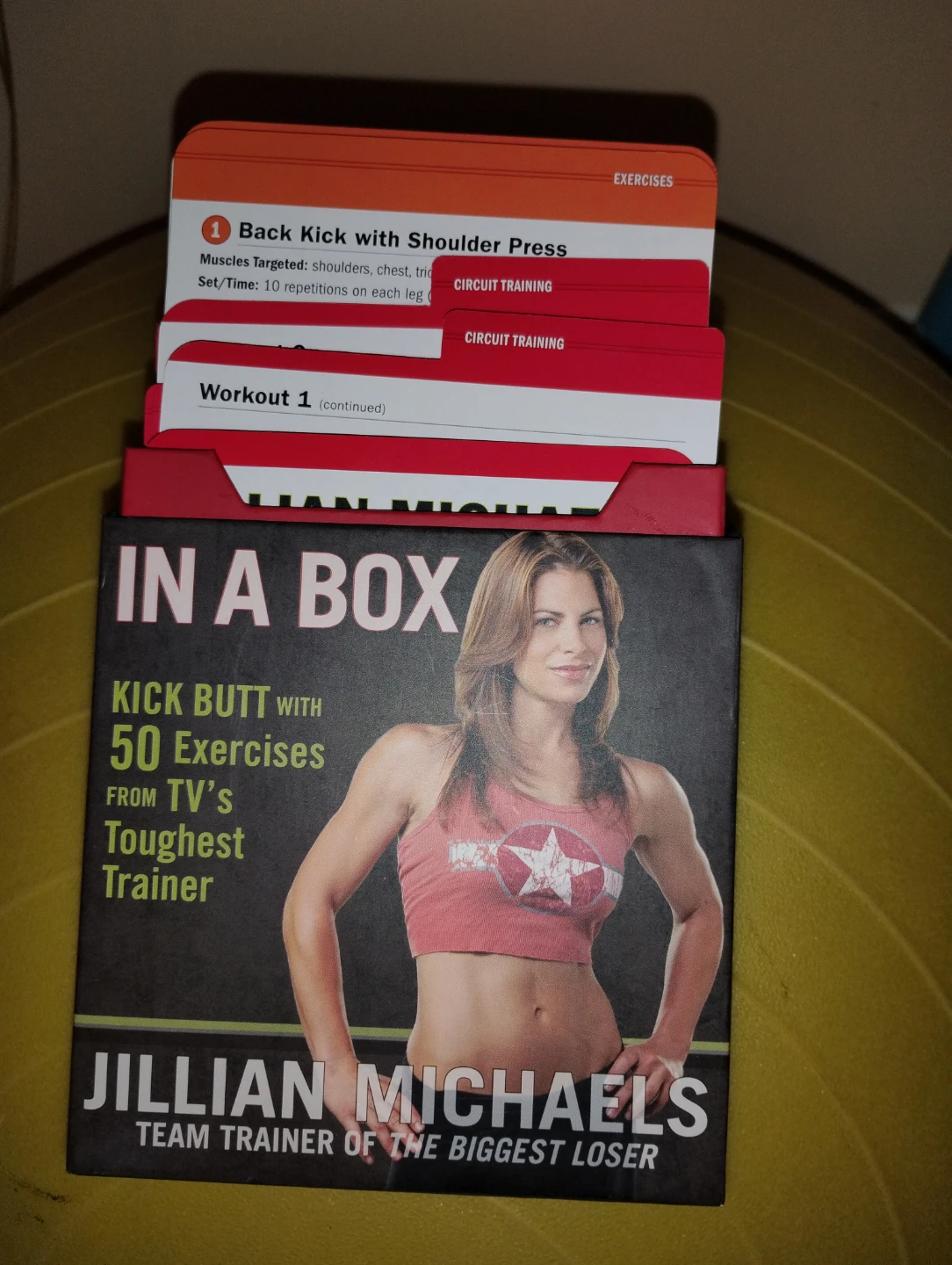 Jillian Michaels: Hot Bod in a Box Exercise Cards - photo 3